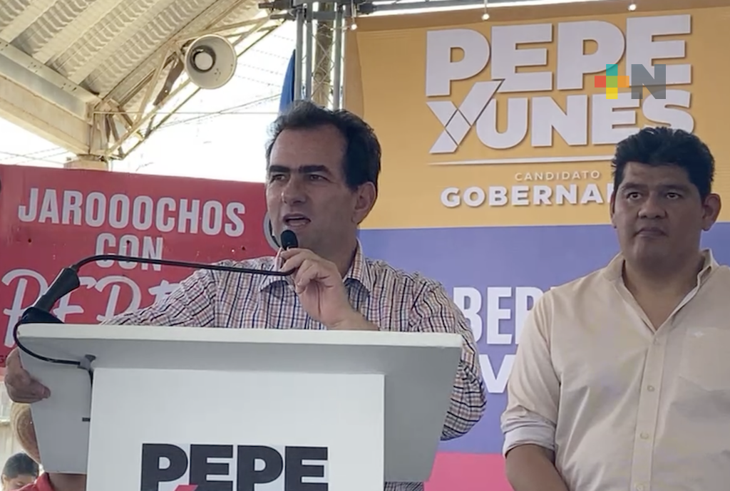 En Sayula de Alemán, José Yunes Zorrilla promete generar apoyos para ganaderos y agricultores